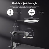 NEEWER ENTRY LEVEL VERSION N41 8" LED Ring Light Kit, view 4