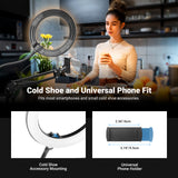 NEEWER ENTRY LEVEL VERSION N41 8" LED Ring Light Kit, view 5