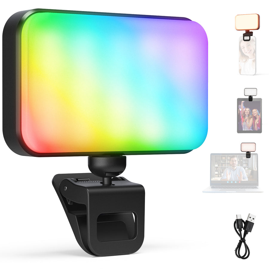 NEEWER ENTRY LEVEL VERSION N6C Clip On LED RGB Selfie Light