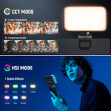 NEEWER ENTRY LEVEL VERSION N6C Clip On LED RGB Selfie Light, view 3