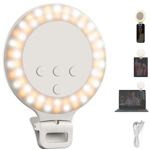 NEEWER ENTRY LEVEL VERSION NR5 3.8" Clip on Selfie Ring Light