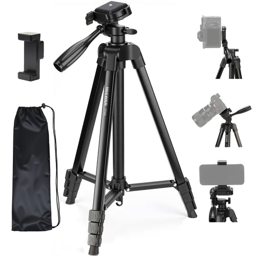 NEEWER ENTRY LEVEL VERSION TP53 57.5" Metal Travel Tripod
