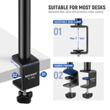 NEEWER TL283 Extendable Camera Desk Mount with Ball Head, view 5
