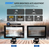 NEEWER F500 PRO LED 5.5" Camera Touch Screen Monitor, view 3