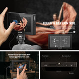 NEEWER F500 PRO LED 5.5" Camera Touch Screen Monitor, view 6