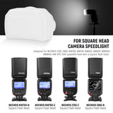 NEEWER FA002 Flash Diffuser for Square Head Speedlite Flash, view 3