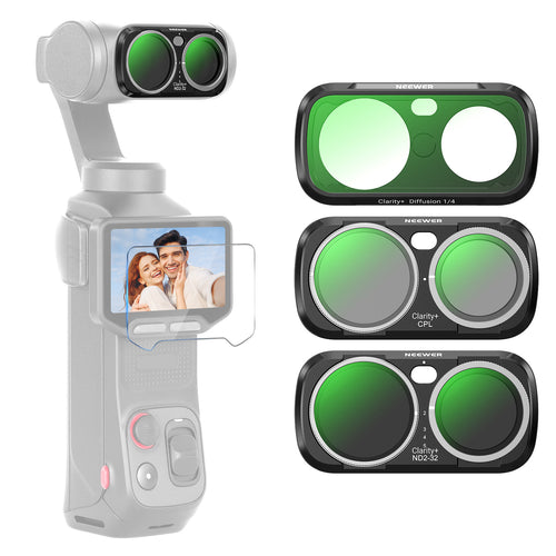 NEEWER Filter Set Compatible with Insta360 Luna Ultra