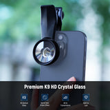 NEEWER FL-100 37mm Spiral Halo Prism Filter with Phone Clip, view 2