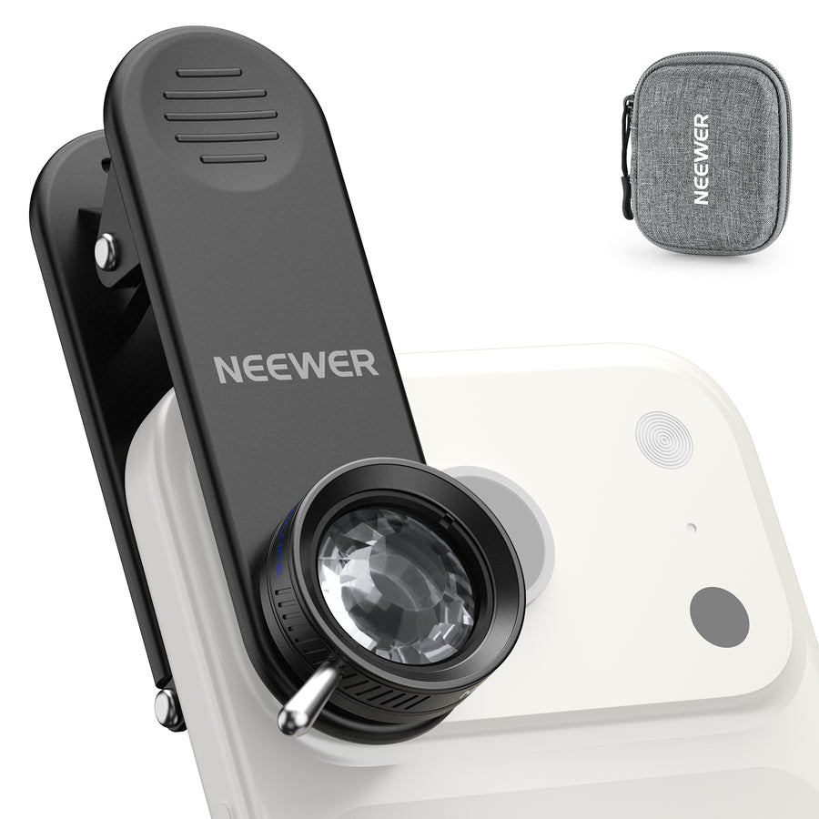 NEEWER FL-102 24mm Kaleidoscope Filter with Phone Clip