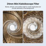 NEEWER FL-102 24mm Kaleidoscope Filter with Phone Clip, view 3