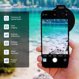 NEEWER FL-113 67mm Phone CPL Filter with Cold Shoe Clip(Compatible with S26), view 3