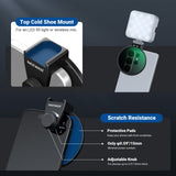 NEEWER FL-113 67mm Phone CPL Filter with Cold Shoe Clip(Compatible with S26), view 5