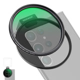 NEEWER FL-41 67mm CPL Filter for Cell Phone Camera Lens, view 2