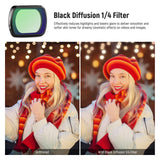 NEEWER FL-80 Magnetic Black Diffusion Filter for DJI Osmo Pocket 3 / Pocket 4 & Xtra Muse, view 4