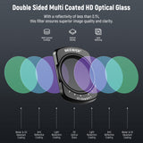 NEEWER FL-83 Variable ND2-32 & 1/4 Black Diffusion Filter for Pocket 3 / Pocket 4 & Xtra Muse, view 5