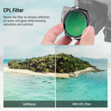 NEEWER FL-A85/FL-A86 ND CPL Filter Set for DJI Air 3S, view 5