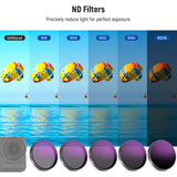 NEEWER FL-A98 6-Pack ND Filter Set for DJI Osmo Action 5 Pro/4/3, view 4