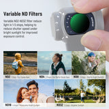 NEEWER Filter Set with Wide Angle Lens for DJI Osmo Pocket 3 / Pocket 4 & Xtra Muse, view 5