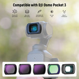 NEEWER FL-B14 ND Filter Set With 0.75X wide Angle Lens For Pocket 3 / Pocket 4 & Xtra Muse, view 2