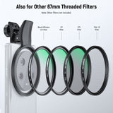 NEEWER FL-B21/FL-B25 67mm Variable ND2-32 Filter with Clip For Smartphone, view 4