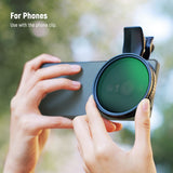 NEEWER FL-B21/FL-B25 67mm Variable ND2-32 Filter with Clip For Smartphone, view 6
