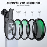NEEWER FL-B23/FL-B19 67mm Clip On CPL Filter For Smartphone, view 4