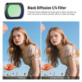 NEEWER FL-B33 Black Diffusion Filter & Wide Angle Lens for Pocket 3 / Pocket 4 & Xtra Muse, view 4
