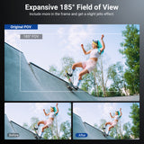 NEEWER FL-B52 185° FOV Wide Angle Lens Compatible with DJI Osmo Action 6, view 2