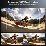 NEEWER FL-B53 180° FOV Wide Angle Lens For DJI Osmo Action 6, view 2