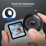 NEEWER FL-B53 180° FOV Wide Angle Lens For DJI Osmo Action 6, view 6