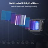 NEEWER FL-C02 Wide Angle + Blue Anamorphic Lens Kit for Pocket 3 / Pocket 4 & Xtra Muse, view 6