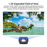 NEEWER FL-C56 1.2X Blue Anamorphic Lens For DJI Osmo Pocket 3 / Pocket 4 & Xtra Muse, view 3