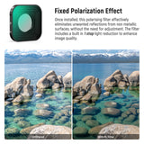 NEEWER FL-GP18 4 Pack PL/ND Filter Set For GoPro Hero 13 12 11 10 9 Black, view 3