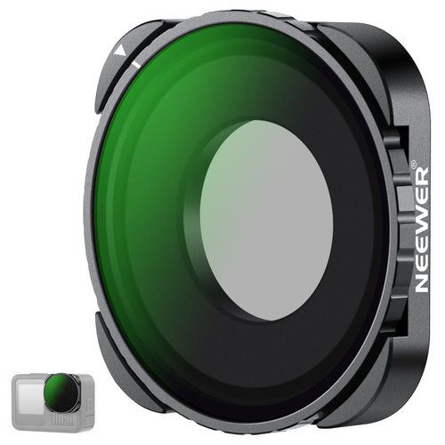 NEEWER FL-GP23 Rotating CPL Filter For GoPro Hero 13 12 11 10 9