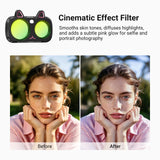 NEEWER FL-L12 Clarity & Icy Rose Effect Filter Compatible with Insta360 Luna Ultra, view 2