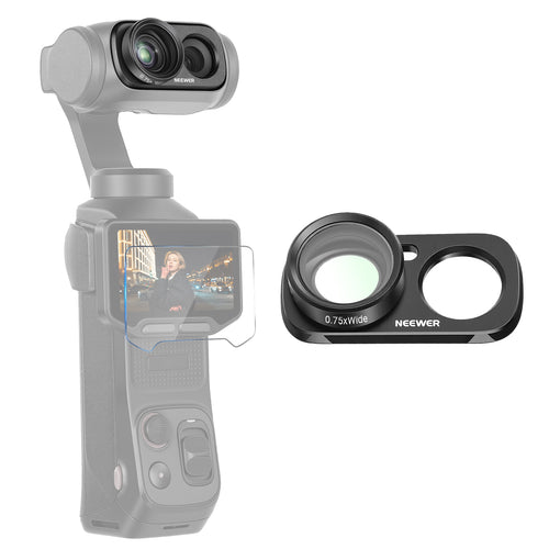 NEEWER FL-L21 0.75x Wide Angle Lens Compatible with Insta360 Luna Ultra