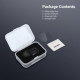 NEEWER FL-L21 0.75x Wide Angle Lens Compatible with Insta360 Luna Ultra, view 4