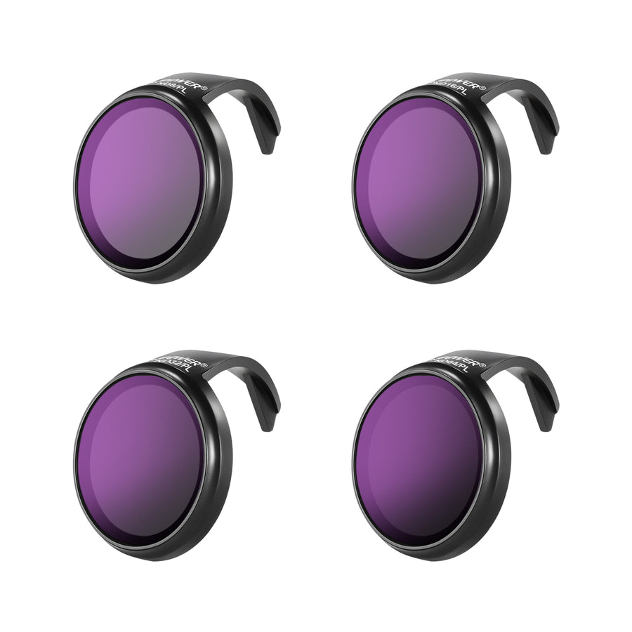NEEWER FL-N23 4-Pack ND/PL Filter Set for DJI NEO