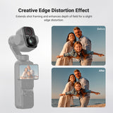 NEEWER FL-P51 0.75X Wide Angle Lens Compatible with DJI Osmo Pocket 4P, view 4