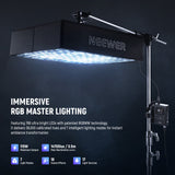 NEEWER FL100C 115W Flexible DMX Control LED RGB Video Light Kit, view 2