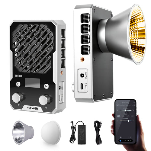 NEEWER FS100B 100W Ultra Compact Bi Color LED Video Light