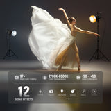 NEEWER FS300B 300W Bi-Color LED Video Light, view 4