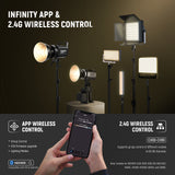 NEEWER FS300B 300W Bi-Color LED Video Light, view 6