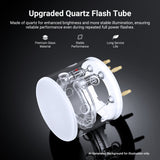 NEEWER FTQ6 Replacement Flash Tube for Q6 Studio Flash, view 4
