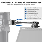 NEEWER GA005 Adjustable Field Monitor Mount for Gimbal Stabilizer, view 5