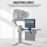 NEEWER GA005 Adjustable Field Monitor Mount for Gimbal Stabilizer, view 6
