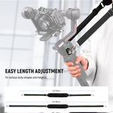 NEEWER GA019 5.9ft/180cm Neck Strap for DJI Ronin/RS, view 5