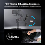 NEEWER GA020 Gimbal Sling Handle with NATO & QD for DJI RS Series Gimbals, view 5
