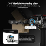 NEEWER GA021 360° Rotatable NATO Monitor Mount for RS/Ronin Gimbal, view 4
