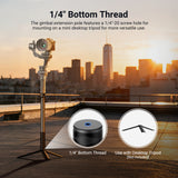 NEEWER GA024 Carbon Fiber Extension Pole for Ronin Series, view 5